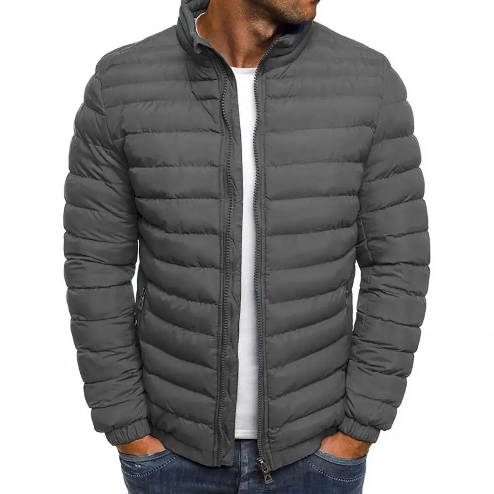 Frostek - Pufferjacke Herren Mit Kapuze Dick Gefüttert Winterjacke