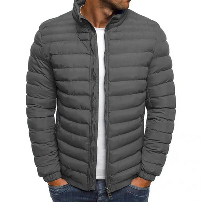 Frostek - Pufferjacke Herren Mit Kapuze Dick Gefüttert Winterjacke