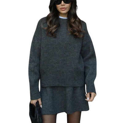 Gemütliches Damen-Herbstset – Pflegeleicht und knitterfrei