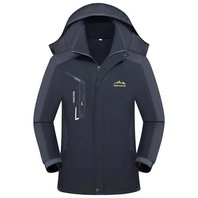 Schneux - Wasserdichter Wintermantel Männer – Warm Gefüttert, Wetterfest, Mit Kapuze