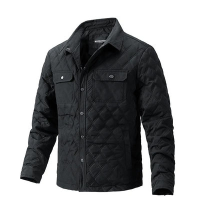Nordvex - Gewattierte Jacke Herren mit Brusttaschen und Knopfleiste