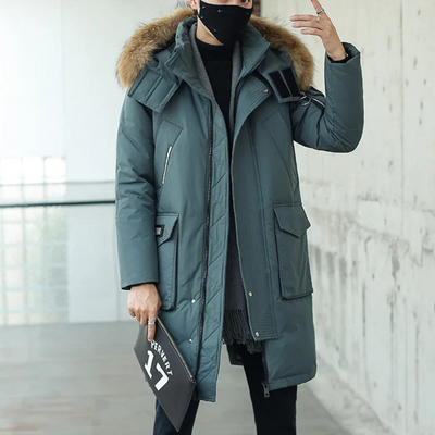 Trotman - Parka Winterjacke Herren – Warm, Wetterfest, Outdoorjacke