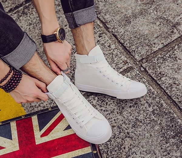 Stilvolle Canvas-High-Top-Sneaker für Herren - Diego