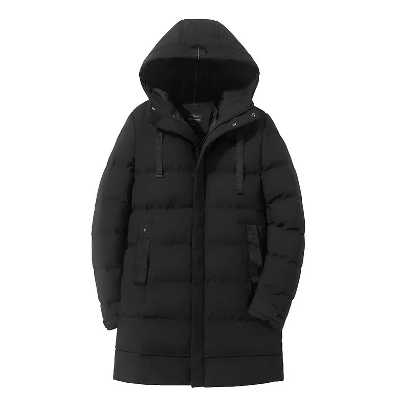 Wärmog - Pufferjacke Herren Mit Kapuze Warm Gefüttert Winterjacke