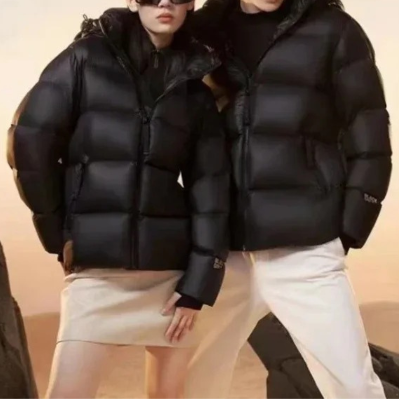 Daunhof - Pufferjacke Herren Steppjacke Leicht Gefüttert Mit Kapuze