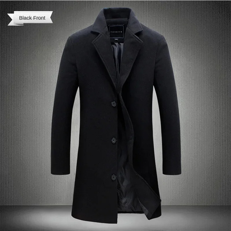 Sturmon - Mantel Jacke Herren – Eleganter Slim-Fit Blazer für Herbst und Winter