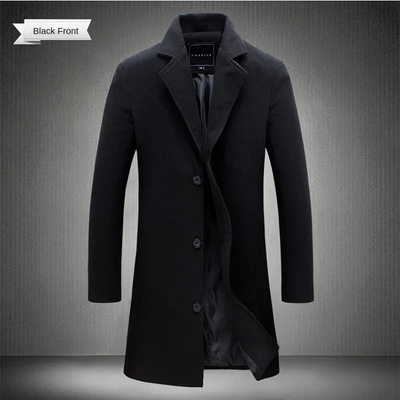 Sturmon - Mantel Jacke Herren – Eleganter Slim-Fit Blazer für Herbst und Winter