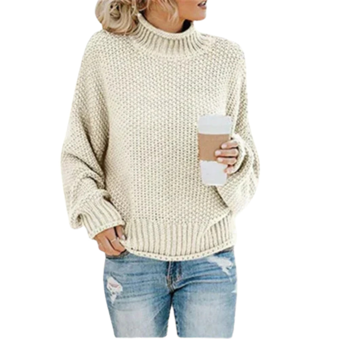 Trendiges Strick-Sweatshirt für Frauen – Stilvoll und Bequem für Jede Saison