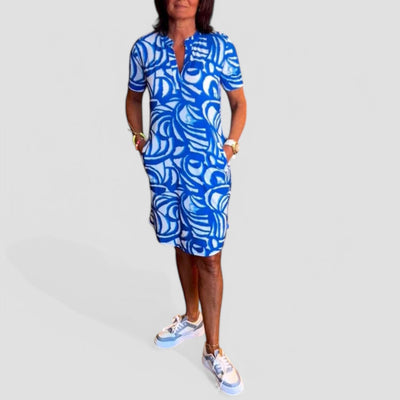 Liane | Buntes Kleid