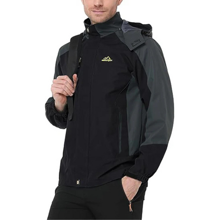 Feldlux - Wasserdichter Wintermantel Männer – Wetterfest, Warm, Mit Kapuze