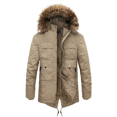 Herbren - Parka Winterjacke Herren – Wetterfest, Atmungsaktiv, Outdoorjacke