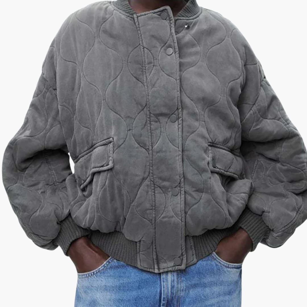 Loose-Fit Bomberjacke für Damen