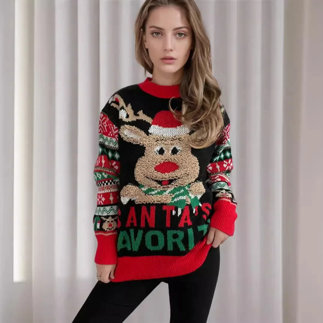 Kuschel - Kreativer Weihnachtspullover – Perfekt für die Weihnachtszeit