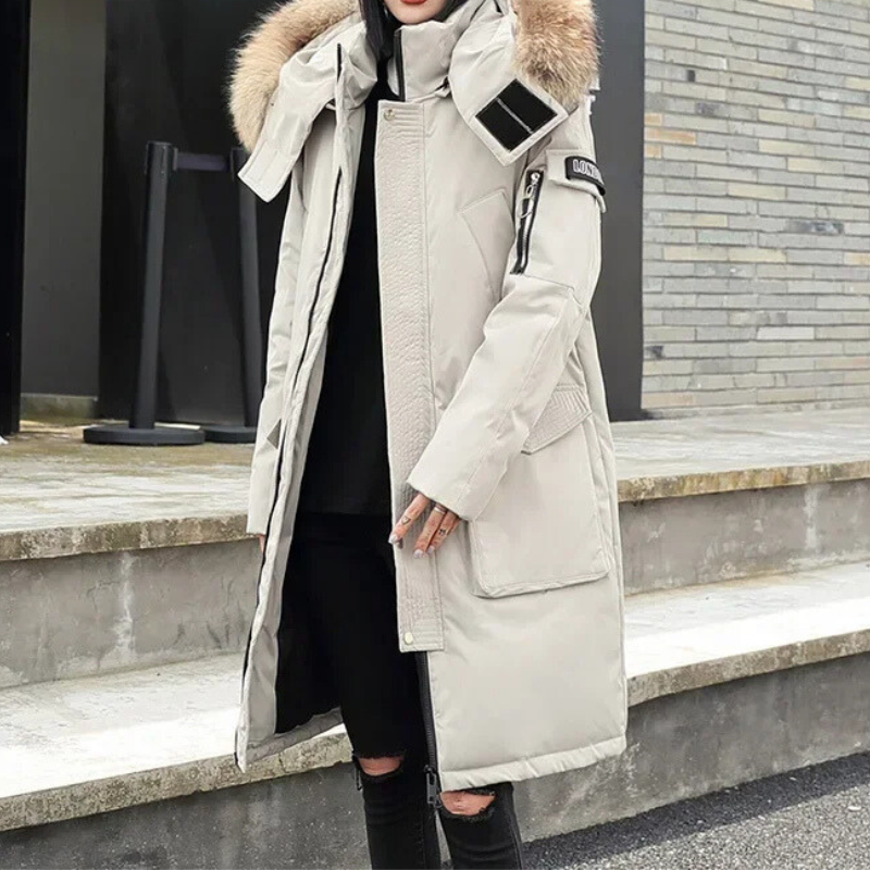 Nachtal - Parka Winterjacke Herren – Lang, Winddicht, Warm Gefüttert