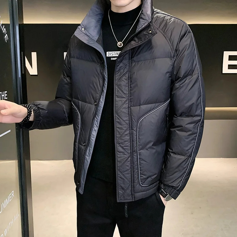 Stilfed - Daunenjacke Herren Winddicht Leicht Gefüttert Winterjacke