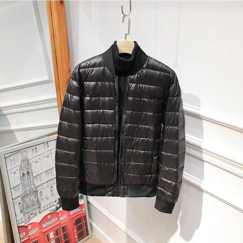 Warmfed - Daunenjacke Herren Warm Gefüttert Ultraleichte Winterjacke