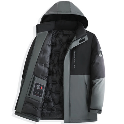 Regenix - Wasserdichter Wintermantel Männer – Winddicht, Atmungsaktiv, Outdoorjacke