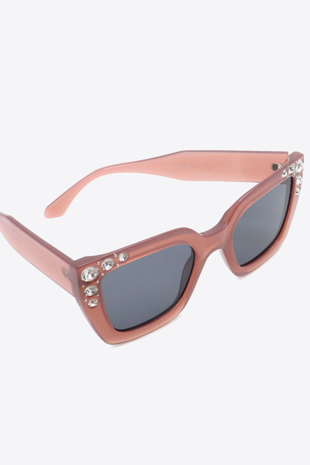 Strass-Sonnenbrille aus Polycarbonat