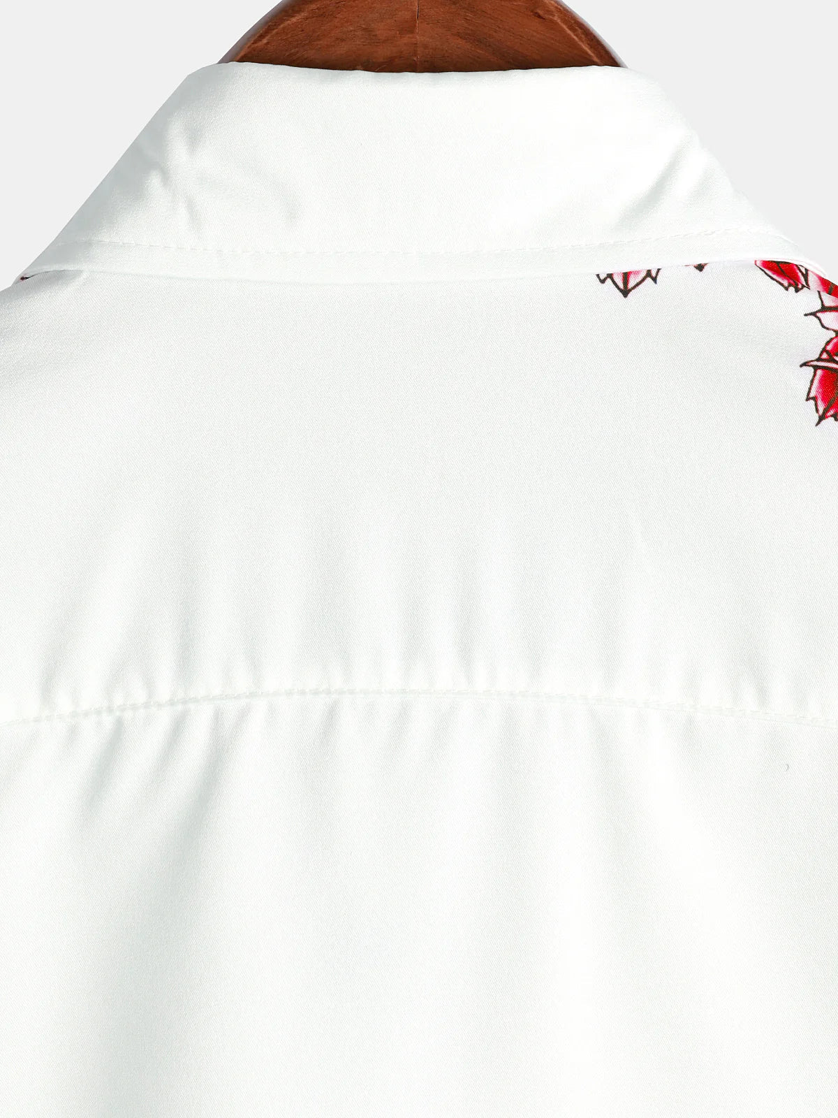 Jackson | Kurze Ärmel Weiß Floral bedrucktes Sommerhemd