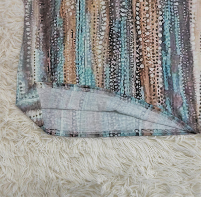 Modisches Kurzarmtop mit Retro-V-Ausschnitt für Damen –  Anna