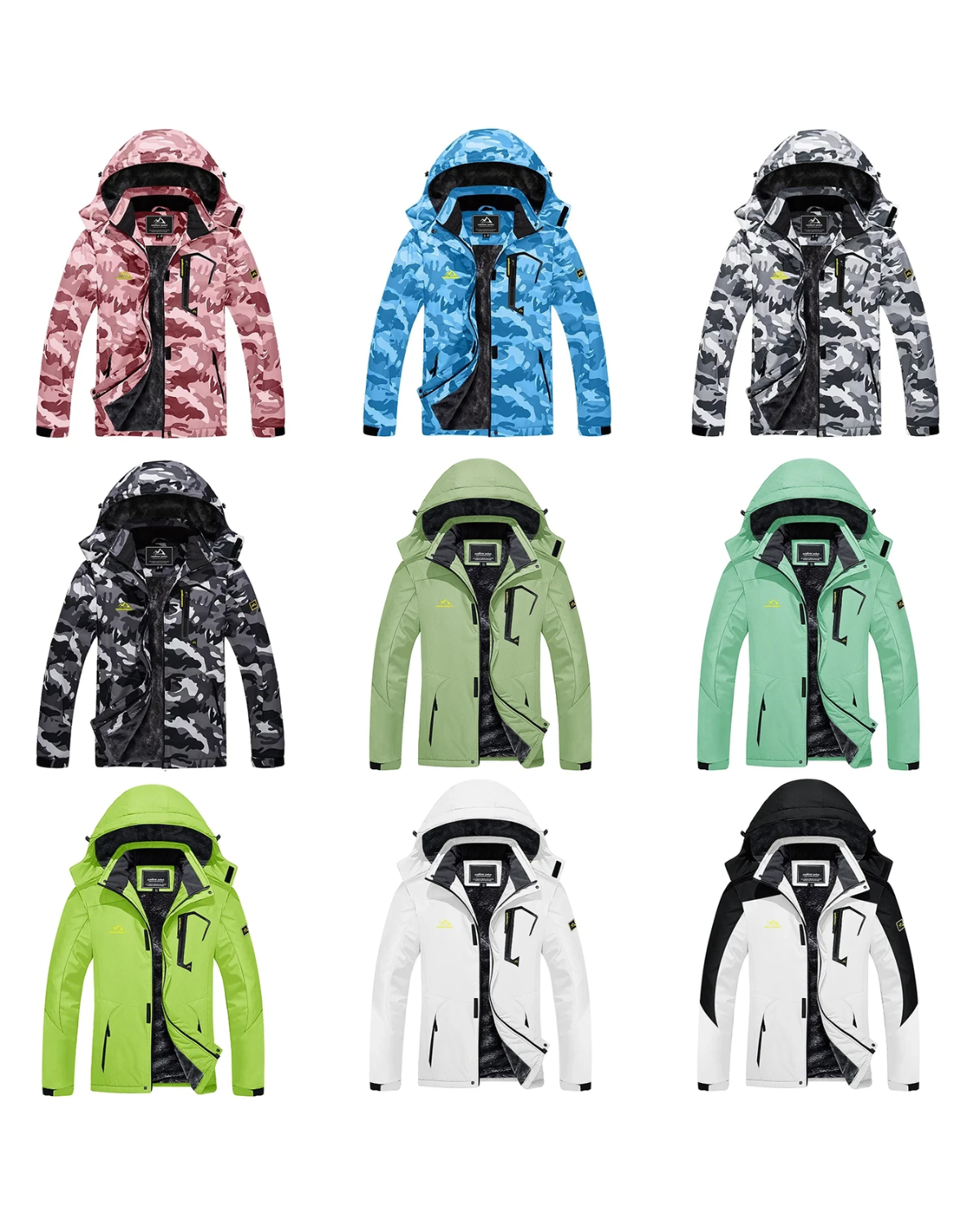 Schneus - Wasserdichter Wintermantel Männer – Wetterfest, Atmungsaktiv, Mit Kapuze