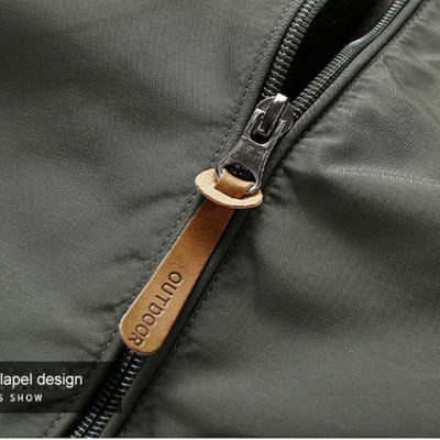 Warmorn - Wintermantel Männer mit Fleece-Futter, Winddichte Outdoor-Jacke