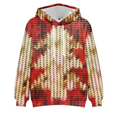 Glitzro - Weihnachtspullover für Damen, Strickpullover mit lustigem Rentier-Design