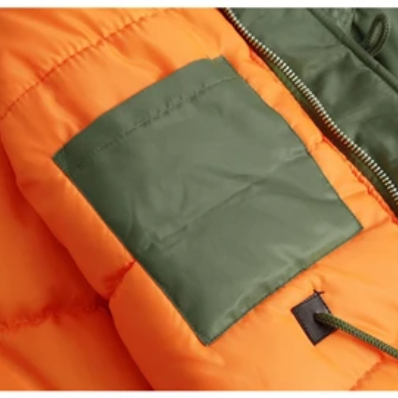 Wandorm - Wintermantel Männer mit Fleece-Futter, Outdoor-Jacke mit Kapuze und Taschen