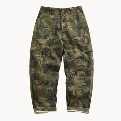 Aden | Camo-Entspannter Cargohose