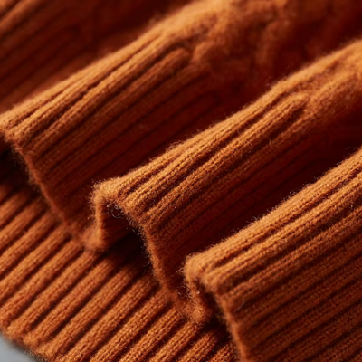 Feinlux - Wollpullover Herren – Weicher Pullover mit Strukturmuster