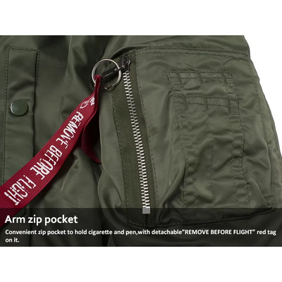 Kaltgen - Wintermantel Männer, Winddichte Jacke mit Kordelzug und Reißverschluss