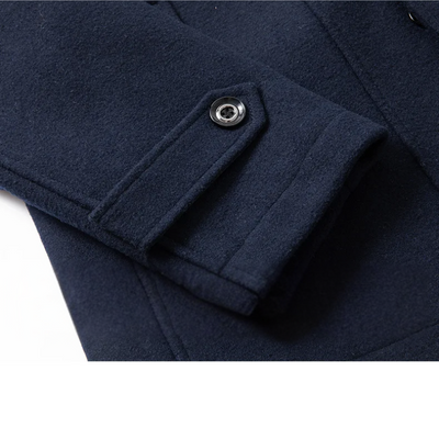 Ardwinz - Mantel Jacke Herren Stilvoller Wintermantel Lang Slim Fit