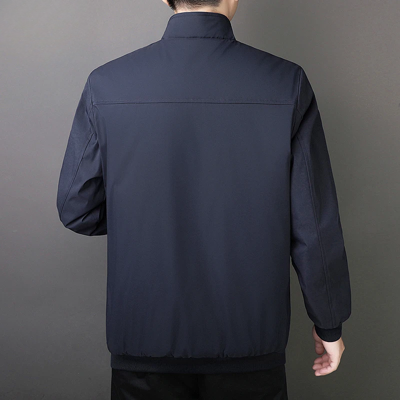 Norvion - Gewattierte Jacke Herren mit Reißverschluss und leichtem Futter für Herbst