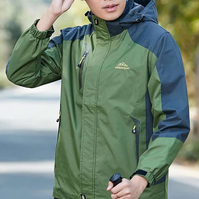 Hivolux - Wasserdichter Wintermantel Männer – Winddicht, Leicht, Outdoorjacke