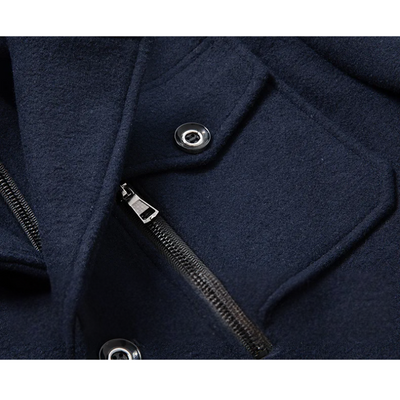 Ardwinz - Mantel Jacke Herren Stilvoller Wintermantel Lang Slim Fit