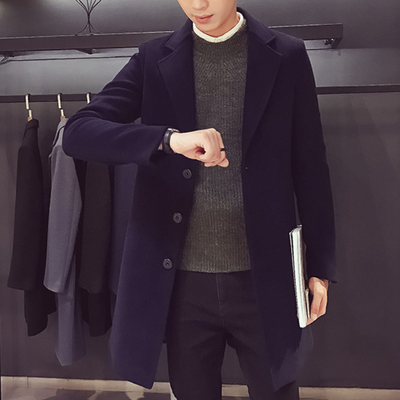 Silvolk - Mantel Jacke Herren – Moderner Business-Mantel für Herbst und Winter