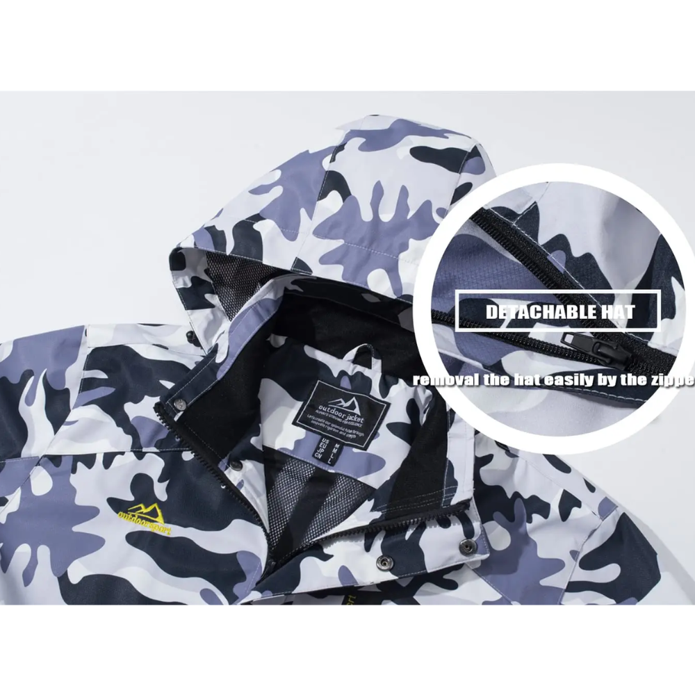 Wetgard - Wasserdichter Wintermantel Männer – Warm, Wetterfest, Mit Kapuze