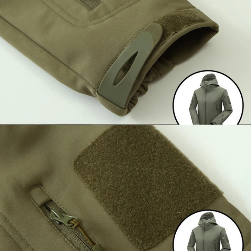 Kaltrov - Wasserdichter Wintermantel Männer – Winddicht, Leicht, Outdoorjacke