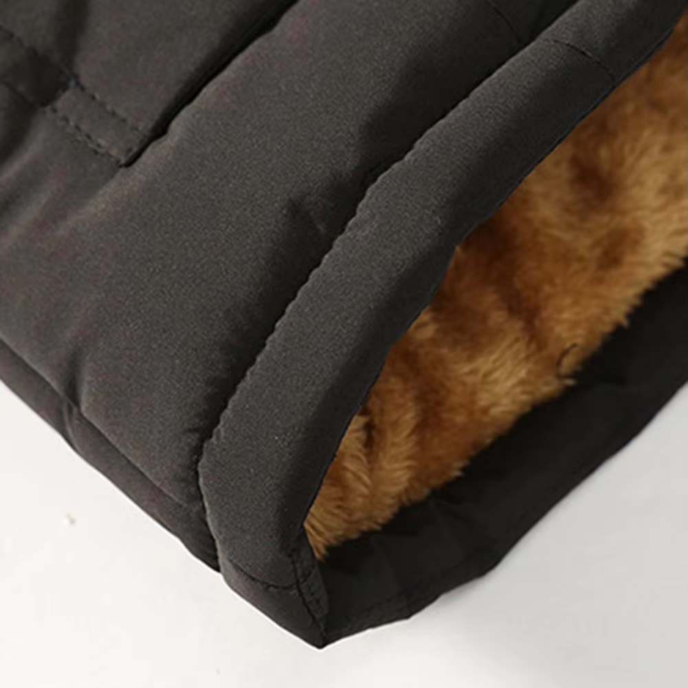 Daunsol - Pufferjacke Herren Winddicht Winterjacke Mit Kapuze Gefüttert