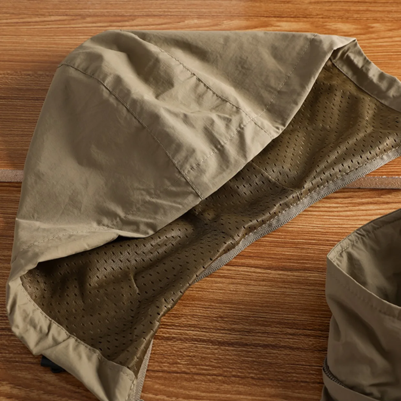 Nordwin - Wintermantel Männer, Winddichte Jacke mit Kapuze und Kunstfellbesatz