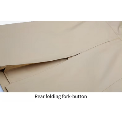 Eichenr - Wasserabweisende Mantel Jacke Herren – Klassischer Trenchcoat mit Gürtel