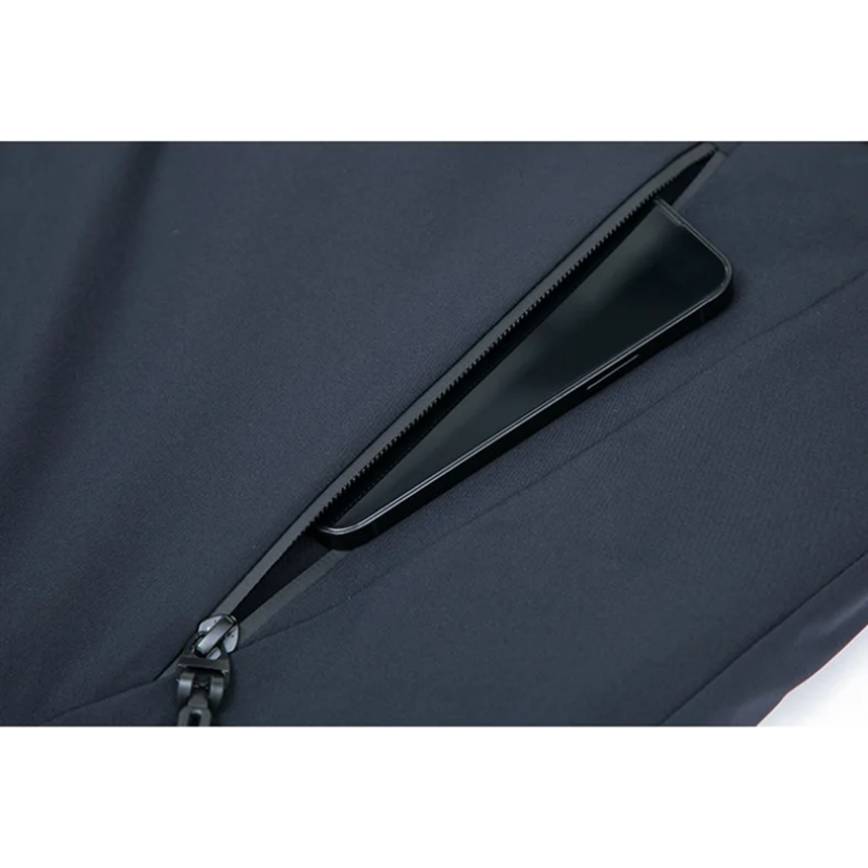 Mantrol - Langer Wintermantel Herren – Wasserabweisender Parka mit Kapuze