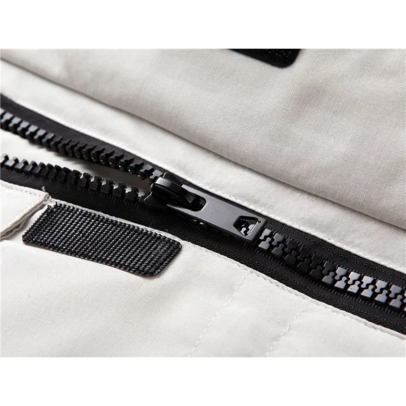 Schwarf - Parka Winterjacke Herren – Winddicht, Wetterfest, Outdoorjacke