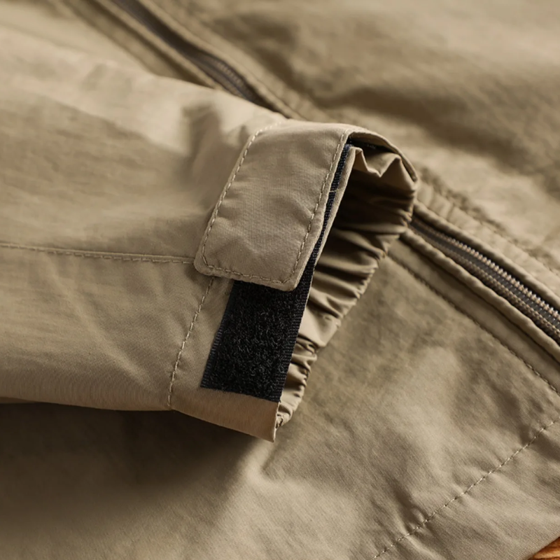 Nordwin - Wintermantel Männer, Winddichte Jacke mit Kapuze und Kunstfellbesatz