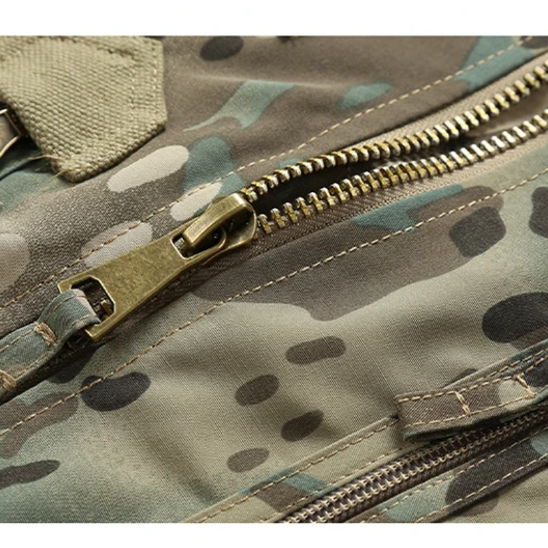 Waldmor - Wintermantel Männer mit mehreren Taschen, Winddichte Outdoor-Jacke