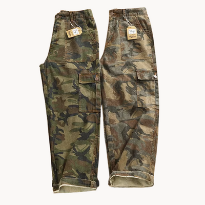 Aden | Camo-Entspannter Cargohose