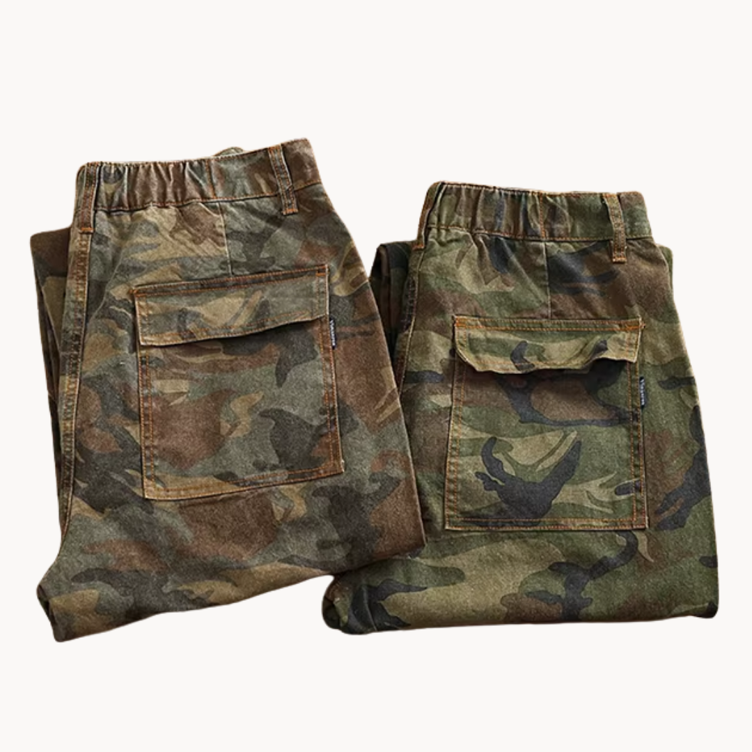 Aden | Camo-Entspannter Cargohose