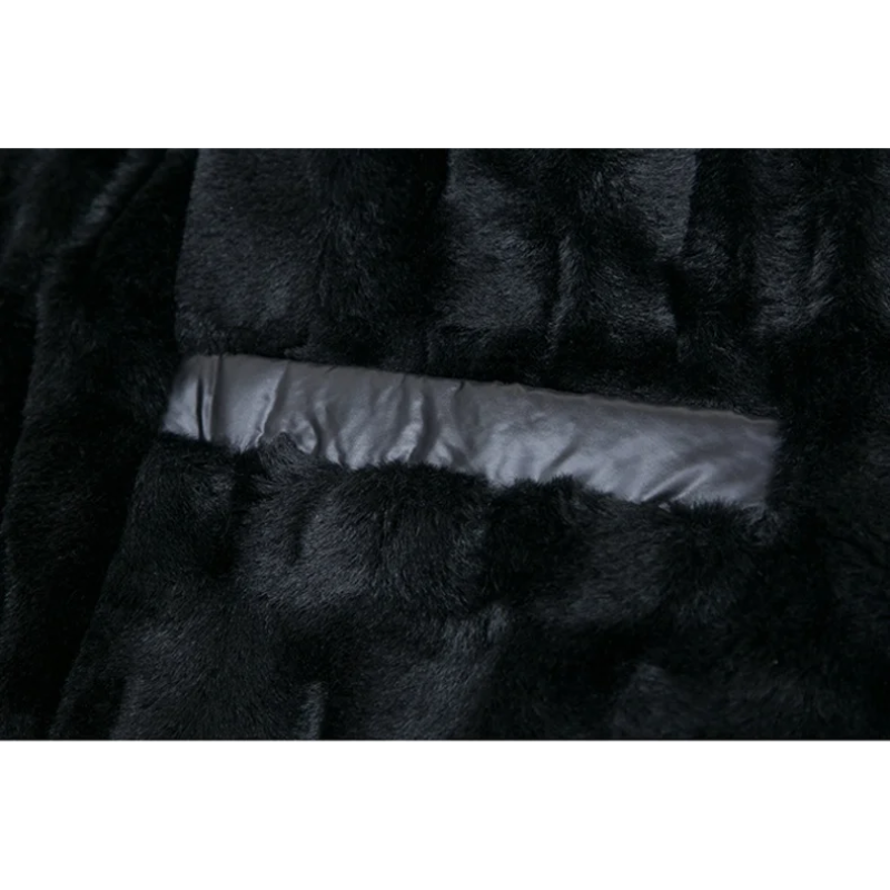 Mantrol - Langer Wintermantel Herren – Wasserabweisender Parka mit Kapuze