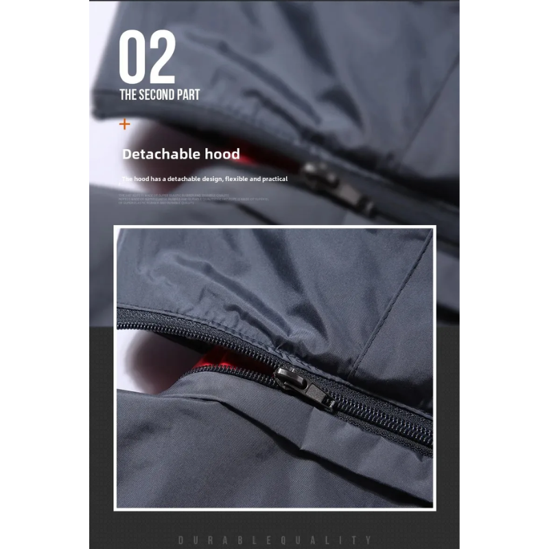 Alpwarm - Wasserdichter Wintermantel Männer – Fleece Gefüttert, Winddicht, Outdoor