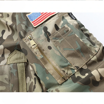 Waldmor - Wintermantel Männer mit mehreren Taschen, Winddichte Outdoor-Jacke